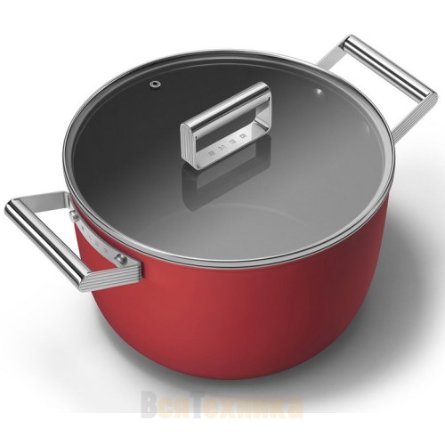 Кастрюля Smeg CKFC2611RDM