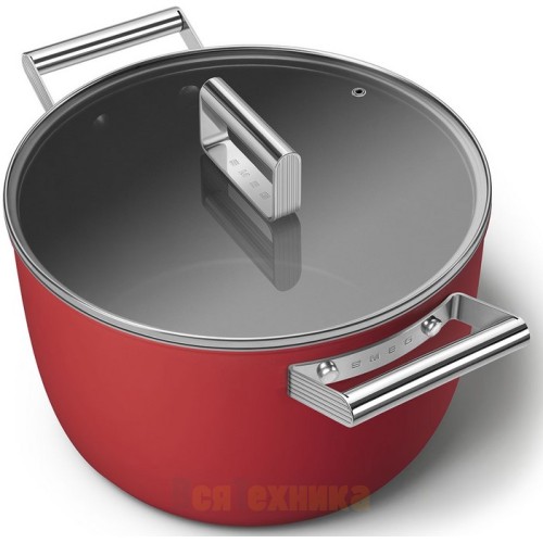 Кастрюля Smeg CKFC2611RDM