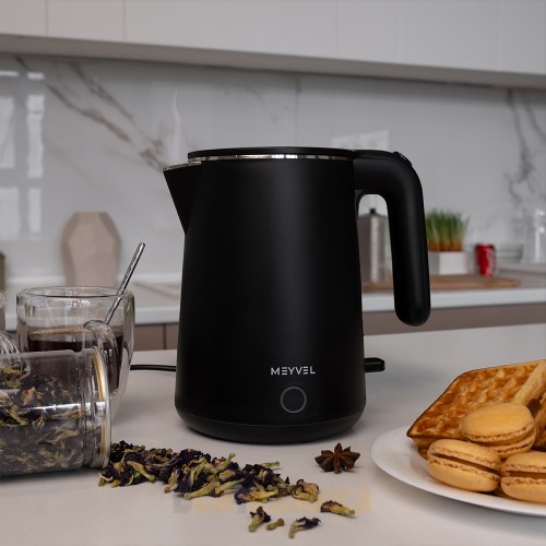 Электрический чайник Meyvel MKE-04T (Black)