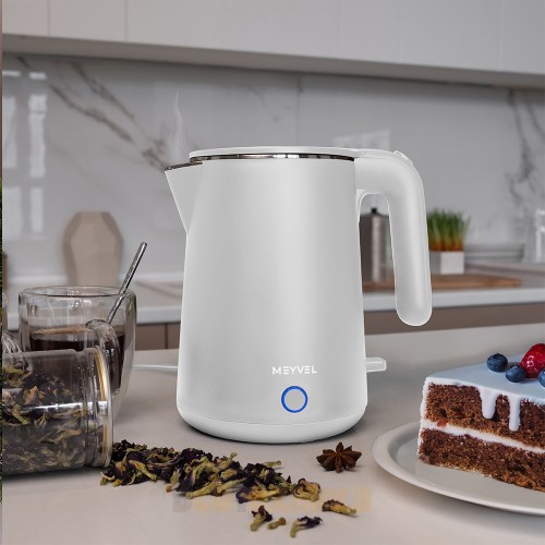 Электрический чайник Meyvel MKE-04T (White)