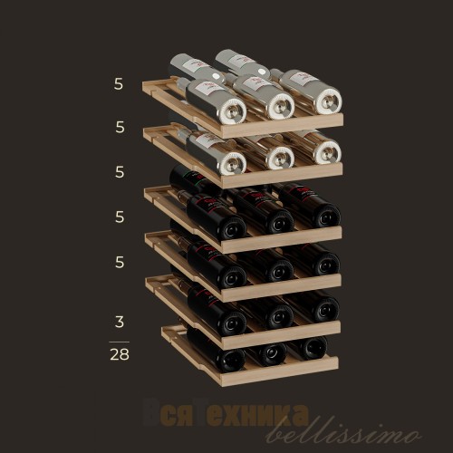 Винный шкаф Meyvel MV28-KWT2