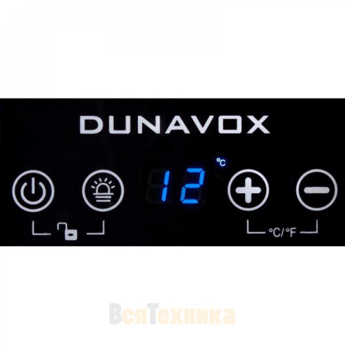 Винный шкаф Dunavox DX-7.22BK