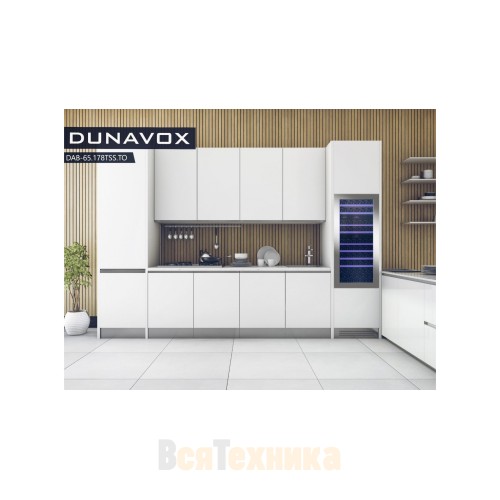 Винный шкаф Dunavox DAB-65.178TSS.TO