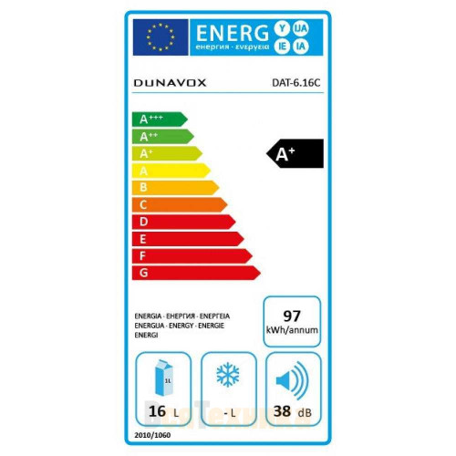 Винный шкаф Dunavox DAT-6.16C