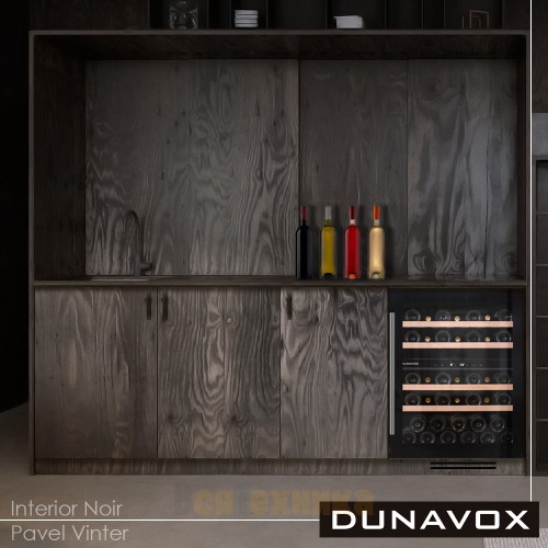 Винный шкаф Dunavox DAU-39.121DB
