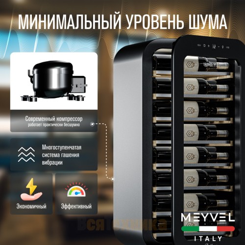 Винный шкаф Meyvel MV22-KBF1