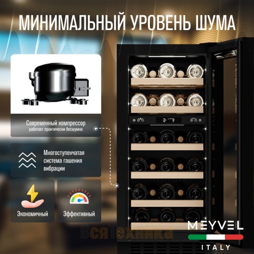 Винный шкаф Meyvel MV28-KBT2