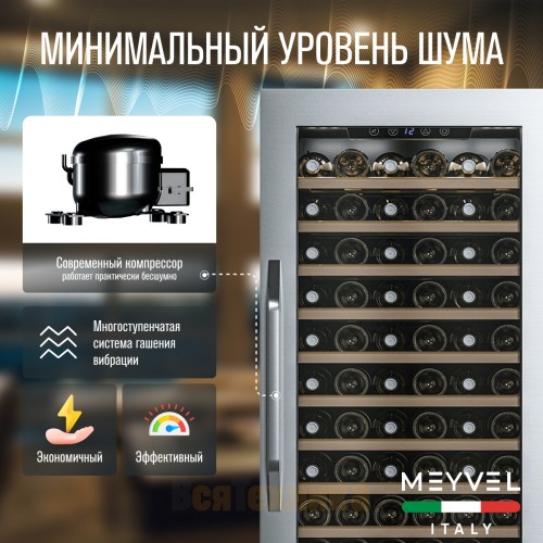 Винный шкаф Meyvel MV66-KSB1