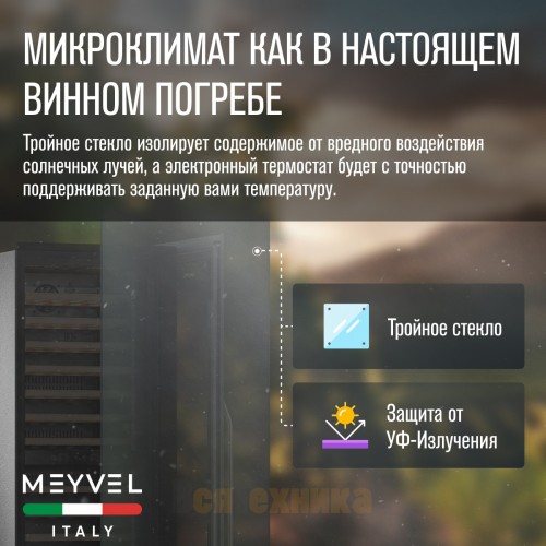 Винный шкаф Meyvel MV83-KBB2