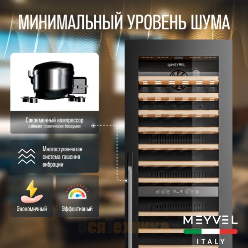 Винный шкаф Meyvel MV83-KBB2