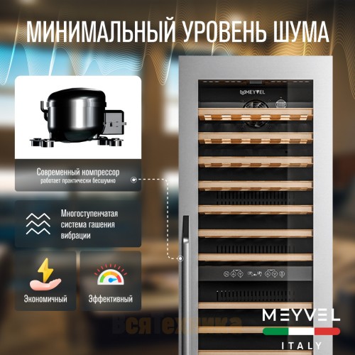 Винный шкаф Meyvel MV83-KSB2