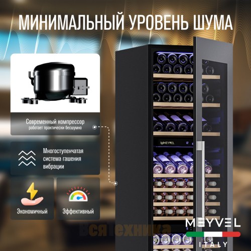 Винный шкаф Meyvel MV89-KSB3