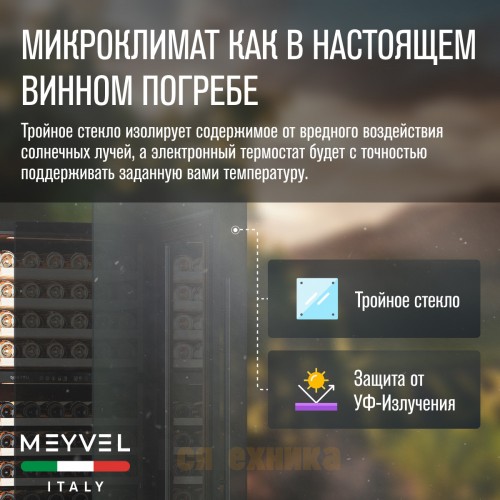 Винный шкаф Meyvel MV99PRO-KBT2