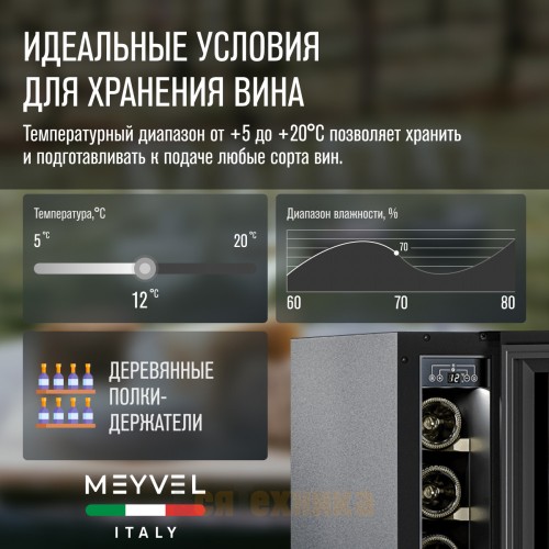Винный шкаф Meyvel MV9NH-KWT1