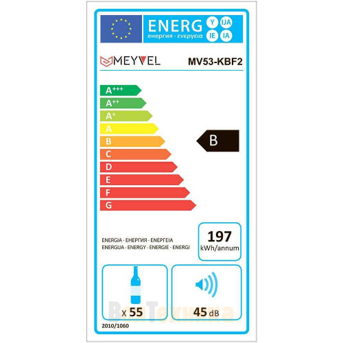 Винный шкаф Meyvel MV53-KBF2
