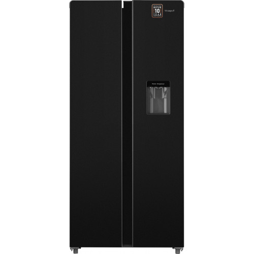 Отдельностоящий холодильник с инвертором и подачей воды Weissgauff WSBS 600 XB NoFrost Inverter Water Dispenser