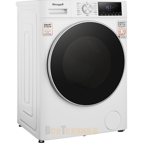 Стиральная машина Weissgauff WM 58411 Direct Drive Steam