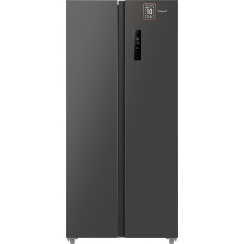 Отдельностоящий холодильник с инвертором Weissgauff WSBS 500 Inverter NoFrost Dark Grey