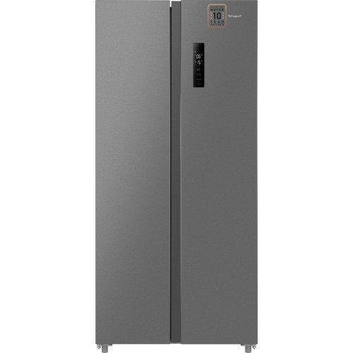 Отдельностоящий холодильник с инвертором Weissgauff WSBS 500 Inverter NoFrost Inox