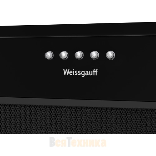 Кухонная встраиваемая вытяжка Weissgauff Alpha 45 PB BL