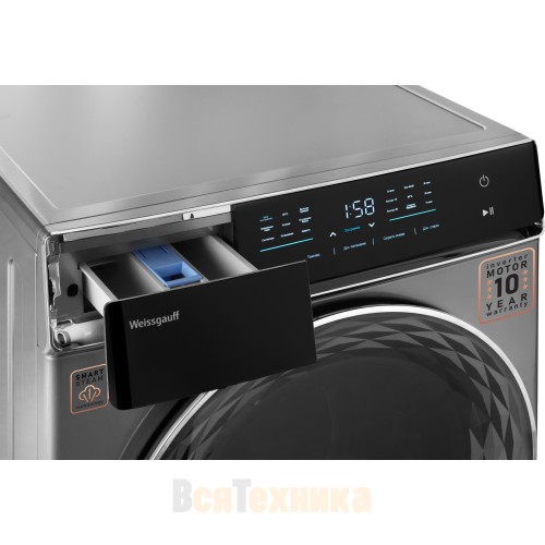 Стиральная машина с инвертором и паром Weissgauff WM 879 Diamond Inverter Steam