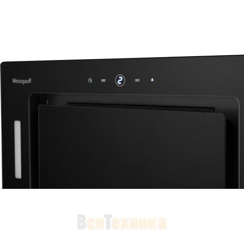 Встраиваемая в шкаф вытяжка Weissgauff Aura 1350 BL Premium Touch Inverter Wi-Fi