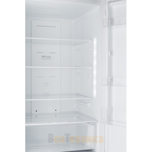 Отдельностоящий холодильник Weissgauff WRK 1850 D Full NoFrost White Glass