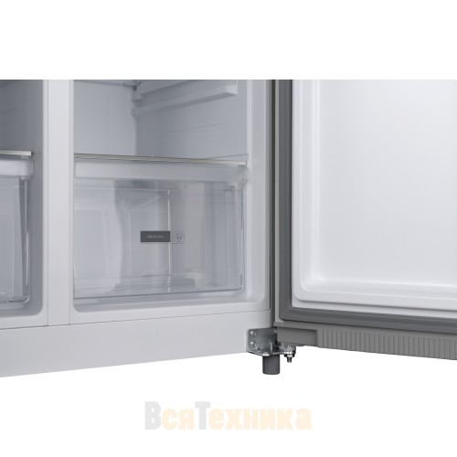 Отдельностоящий холодильник с инвертором и подачей воды Weissgauff WSBS 600 X NoFrost Inverter Water Dispenser