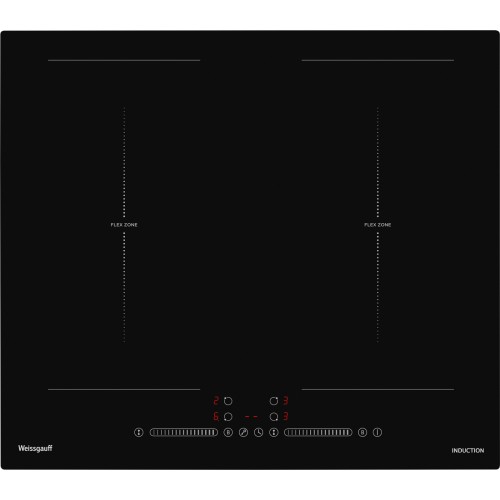 Индукционная варочная панель с инвертором и слайдером Weissgauff HI 642 BSCM