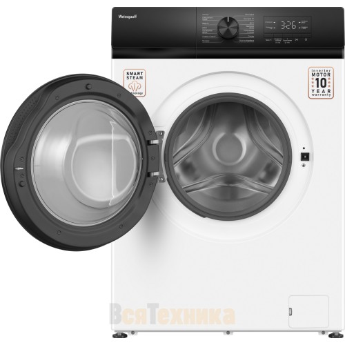 Стиральная машина с инвертором и паром Weissgauff WM 39106 Inverter Steam