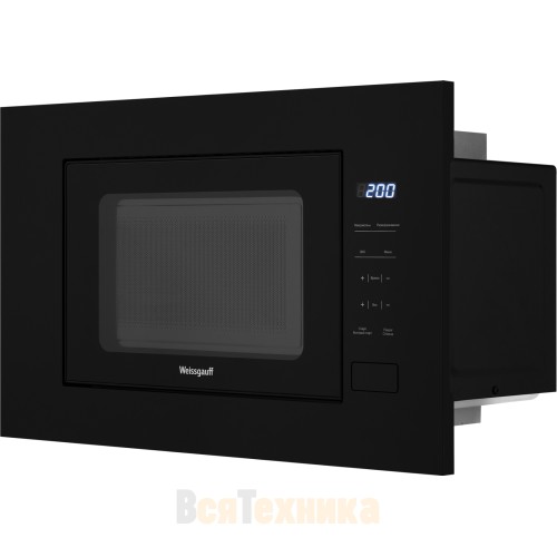 Встраиваемая микроволновая печь Weissgauff HMT-206 Compact