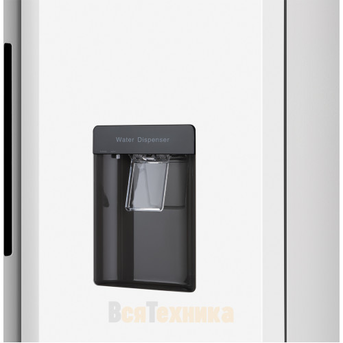 Отдельностоящий холодильник с инвертором и подачей воды Weissgauff WSBS 600 W NoFrost Inverter Water Dispenser