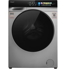Стиральная машина с инвертором и паром Weissgauff WM 998 Full Touch DC Inverter Steam Silver