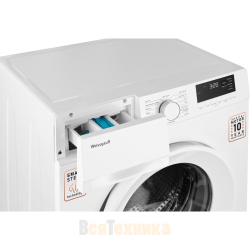 Стиральная машина с инвертором и паром Weissgauff WM 46127 DC Inverter Steam