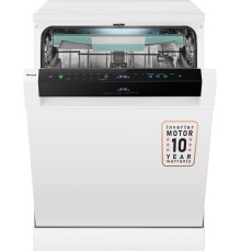 Посудомоечная машина с авто-открыванием и инвертором Weissgauff DW 6114 Inverter Touch AutoOpen White