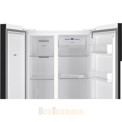 Отдельностоящий холодильник с инвертором Weissgauff WSBS 600 WG NoFrost Inverter