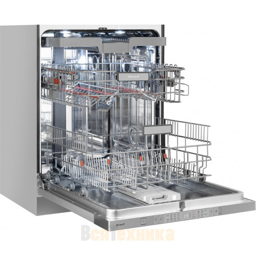 Встраиваемая посудомоечная машина с автодозированием, авто-открыванием и инвертором Weissgauff BDW 6190 Touch DC Inverter Autodose
