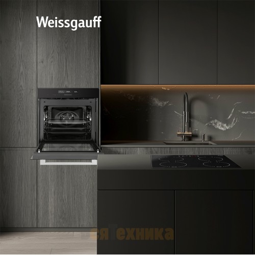 Духовой шкаф с СВЧ Weissgauff EOM 991 SB