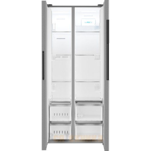 Отдельностоящий холодильник с инвертором Weissgauff WSBS 450 XNF Built-in