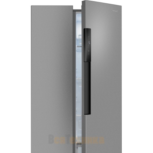 Отдельностоящий холодильник с инвертором Weissgauff WSBS 450 XNF Built-in