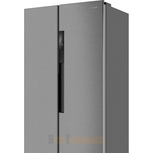 Отдельностоящий холодильник с инвертором Weissgauff WSBS 450 XNF Built-in