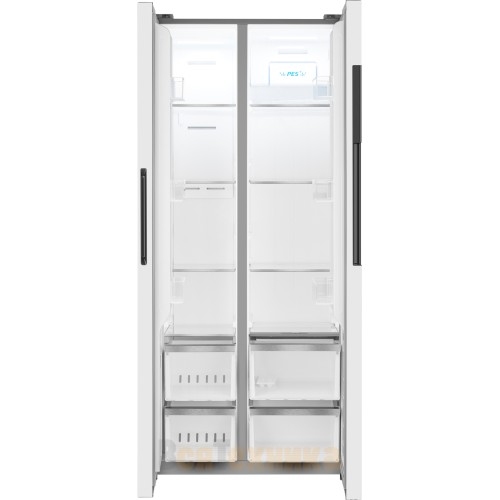 Отдельностоящий холодильник с инвертором Weissgauff WSBS 450 WNF Built-in