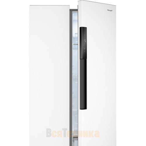 Отдельностоящий холодильник с инвертором Weissgauff WSBS 450 WNF Built-in