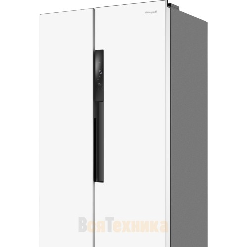 Отдельностоящий холодильник с инвертором Weissgauff WSBS 450 WNF Built-in