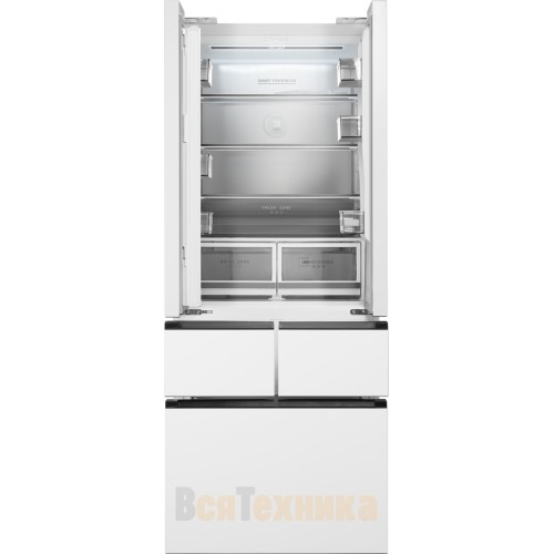 Отдельностоящий холодильник Weissgauff WFD 450 Built-in Inverter NoFrost White