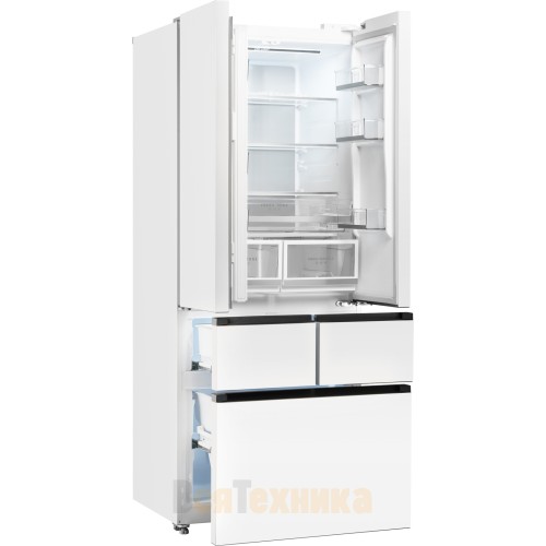 Отдельностоящий холодильник Weissgauff WFD 450 Built-in Inverter NoFrost White
