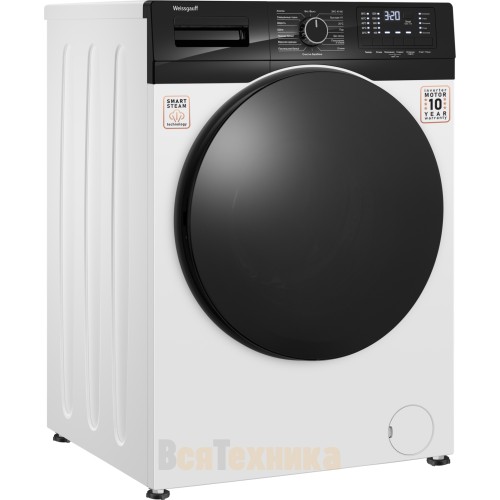 Стиральная машина с инвертором и паром Weissgauff WM 61210 DC Inverter Steam