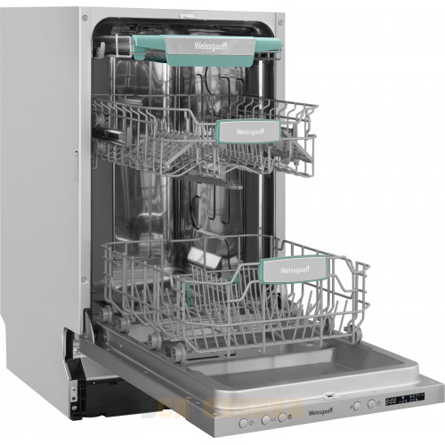 Встраиваемая посудомоечная машина с лучом на полу Weissgauff BDW 4543 D