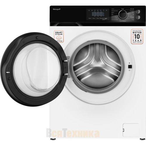 Стиральная машина с инвертором и паром Weissgauff WM 45127 Inverter Steam Touch