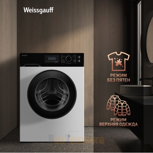 Стиральная машина с инвертором и паром Weissgauff WM 45127 Inverter Steam Touch